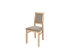 Picture of Dining chair Black Red White Porto Light Brown