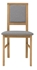 Picture of Dining chair Black Red White Robi Gray / Brown