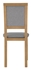 Picture of Dining chair Black Red White Robi Gray / Brown