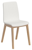 Show details for Dining chair Black Red White Vario 1 White