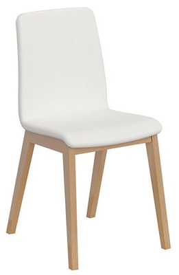 Picture of Dining chair Black Red White Vario 1 White