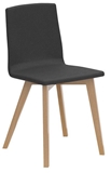 Show details for Dining chair Black Red White Vario 2 Black