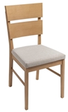 Show details for Dining chair Black Red White Verde Natural Oak