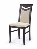 Show details for Dining chair Halmar Citrone Brown / Sand