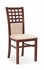 Picture of Dining chair Halmar Gerard 3 Antique Cherry II / Mesh 1