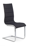 Show details for Dining chair Halmar K - 105 Graphite / White