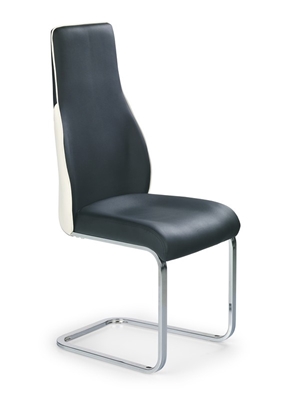 Picture of Dining chair Halmar K-141 Black / White