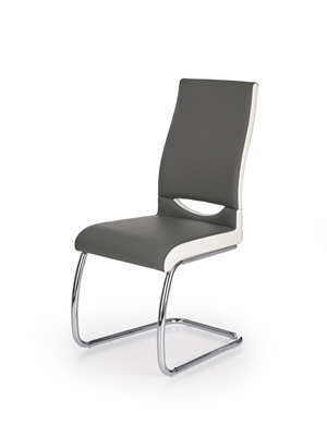 Picture of Dining chair Halmar K - 259 Gray / White