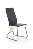 Show details for Dining chair Halmar K - 300 Black / White