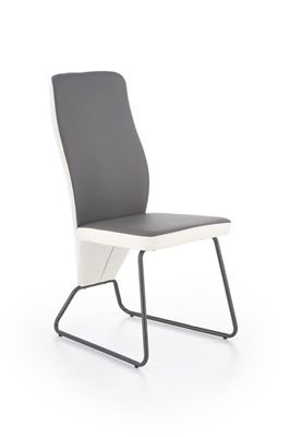 Picture of Dining chair Halmar K - 300 Gray / White