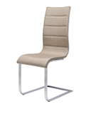 Show details for Dining chair Halmar K104 Beige / White