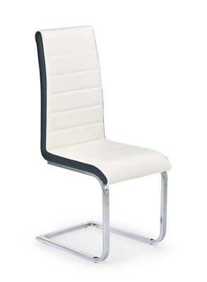 Picture of Dining chair Halmar K132 White / Black