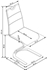 Picture of Dining chair Halmar K188 White