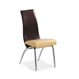 Show details for Dining chair Halmar K2 Beige / Brown