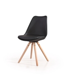 Show details for Dining chair Halmar K201 Black