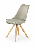 Show details for Dining chair Halmar K201 Khaki