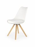 Show details for Dining chair Halmar K201 White