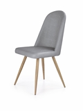 Show details for Dining chair Halmar K214 Gray / Honey Oak