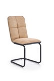 Show details for Dining chair Halmar K268 Beige / Black