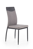 Show details for Dining chair Halmar K276 Gray / Black