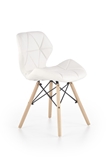 Show details for Dining chair Halmar K281 White