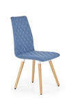 Show details for Dining chair Halmar K282 Blue