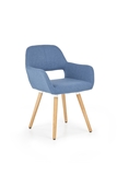 Show details for Dining chair Halmar K283 Blue