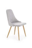 Show details for Dining chair Halmar K285 Light Gray