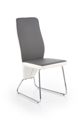 Picture of Dining chair Halmar K299 White / Gray