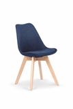 Show details for Dining chair Halmar K303 Blue