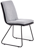 Show details for Dining chair Halmar K326 Black / Gray