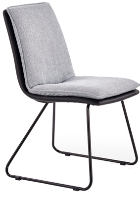 Picture of Dining chair Halmar K326 Black / Gray