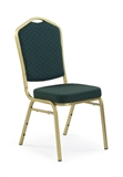 Show details for Dining chair Halmar K66 Green / Gold