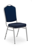 Show details for Dining chair Halmar K66S Blue / Silver