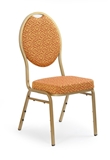 Show details for Dining chair Halmar K67 Gold