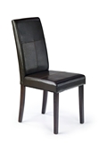 Show details for Dining chair Halmar Kerry Bis Wenge / Dark Brown