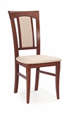 Show details for Dining chair Halmar Konrad Antique Cherry / Mesh 1