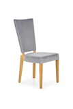 Show details for Dining chair Halmar Rois Gray