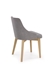 Picture of Dining chair Halmar Toledo Sonoma Oak / Inari 91