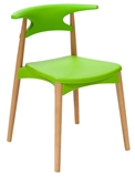 Show details for Dining chair Home4you Aries Green 27758