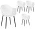 Picture of Dining chair Home4you Flyn White