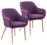 Show details for Dining chair Home4you Monica Purple 20225