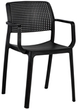 Show details for Dining chair Home4you Pipa Black