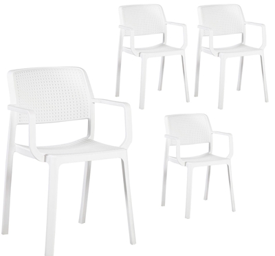 Picture of Dining chair Home4you Pipa White