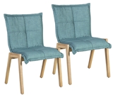 Show details for Dining chair Home4you Razor Blue