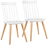 Show details for Dining chair Home4you Simple White / Natural