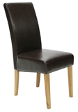 Show details for Dining chair Home4you Tiffany Dark Brown 19981