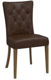 Show details for Dining chair Home4you Westbury Brown