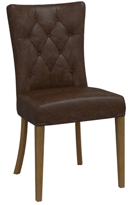 Picture of Dining chair Home4you Westbury Brown