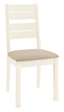 Show details for Dining chair MN 1677E H3 White Beige 2935016